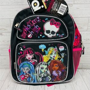 Monster High Small Backpack (12"–14" range, New with Tag)